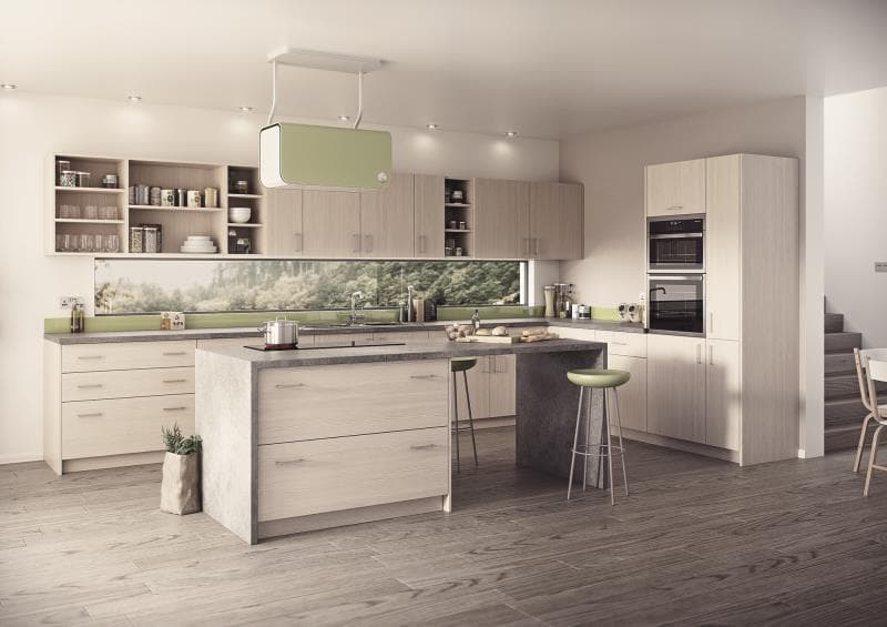 Economique Matt White Avola Roomset